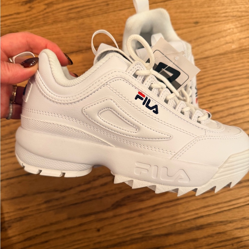 Fila Classic White Platform Sneakers